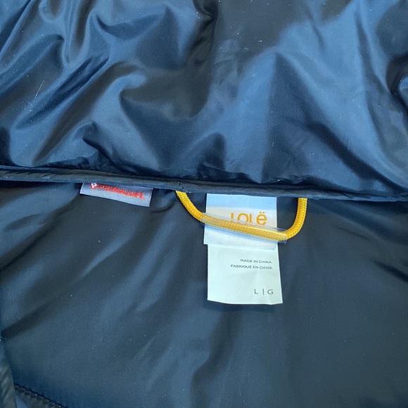 Lole - women’s lightweight Primaloft Parka - black. L - Picture 3 of 10